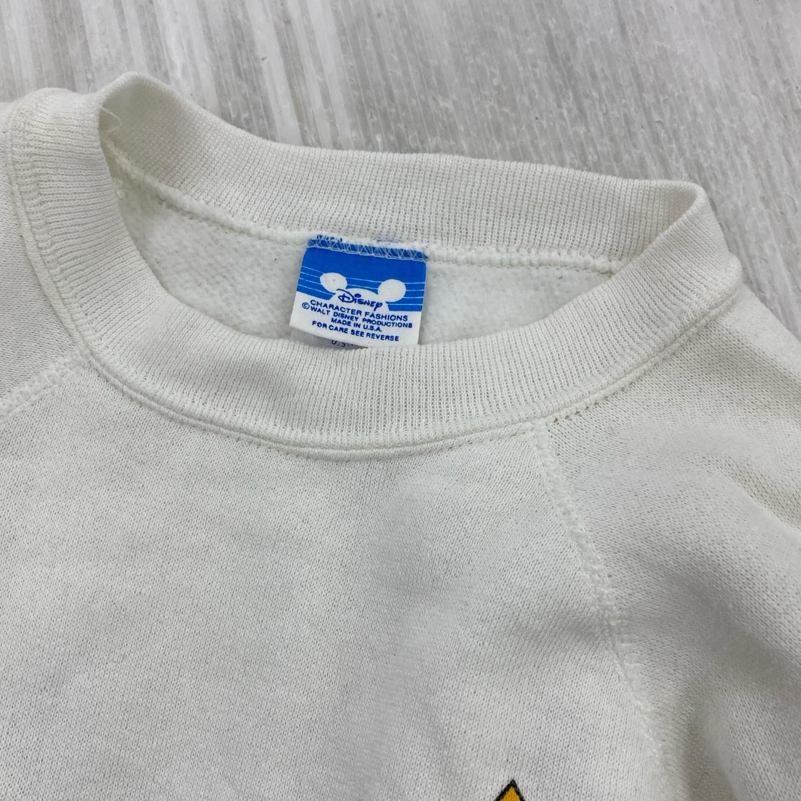スウェット 80's USA製 STAR TOURS (S) S ホワイト