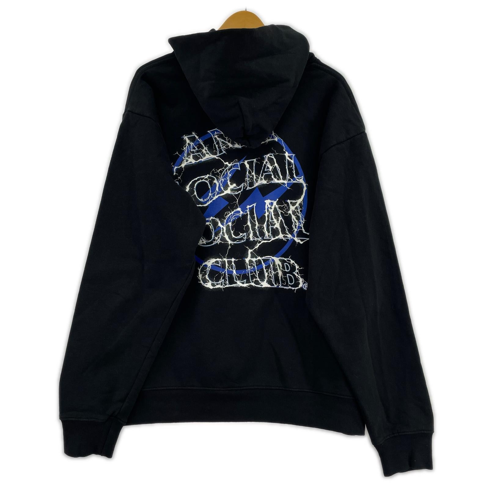 パーカー ×FRAGMENT POパーカー BLK L ブラック
