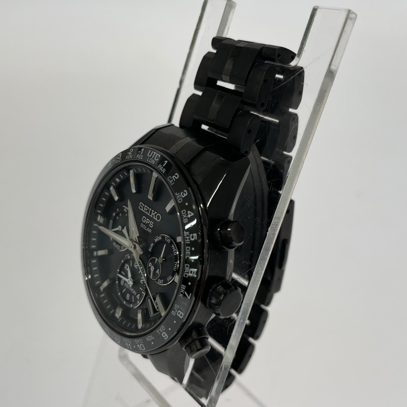 腕時計 ASTRON ソーラー 5X53-0AB0 ブラック