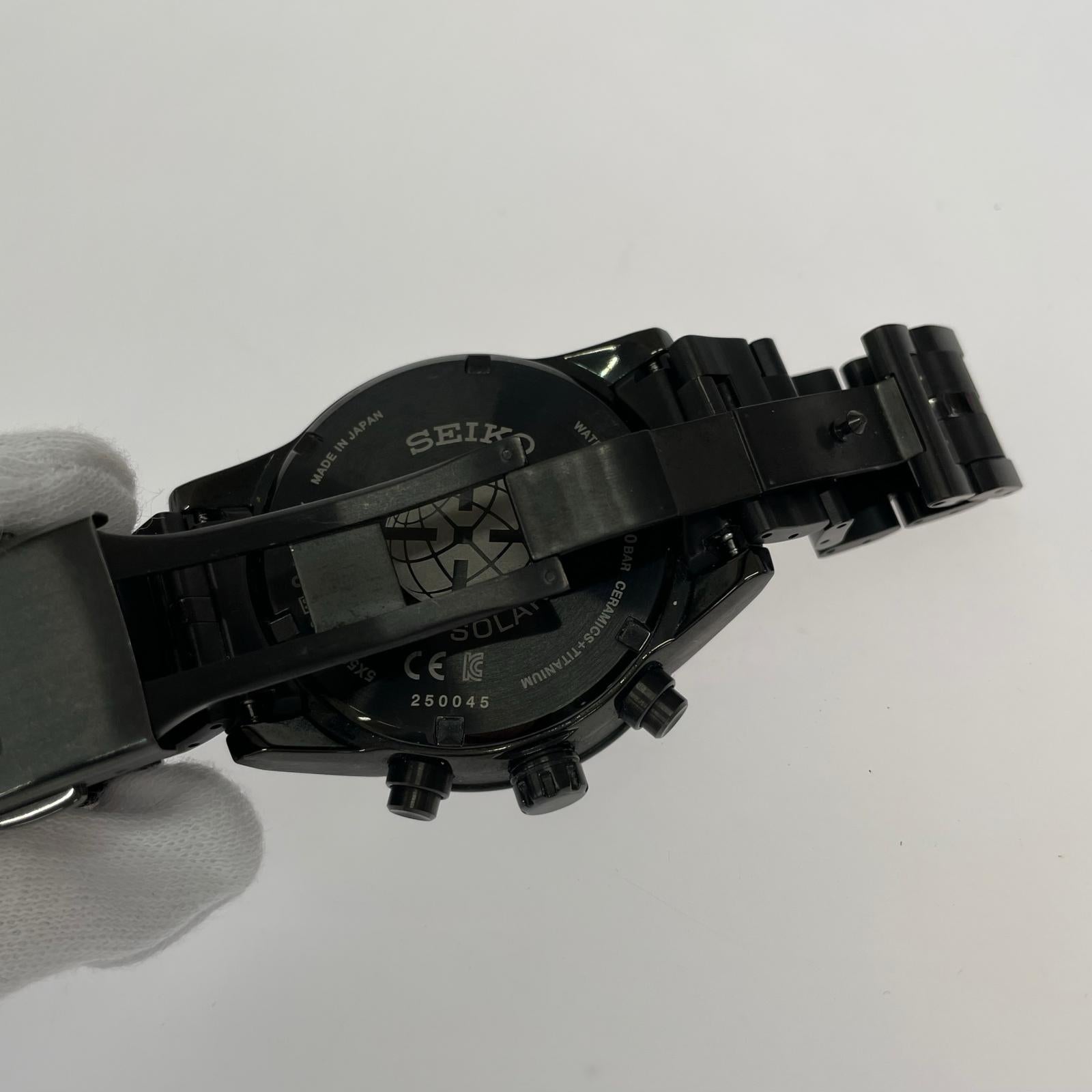 腕時計 ASTRON ソーラー 5X53-0AB0 ブラック
