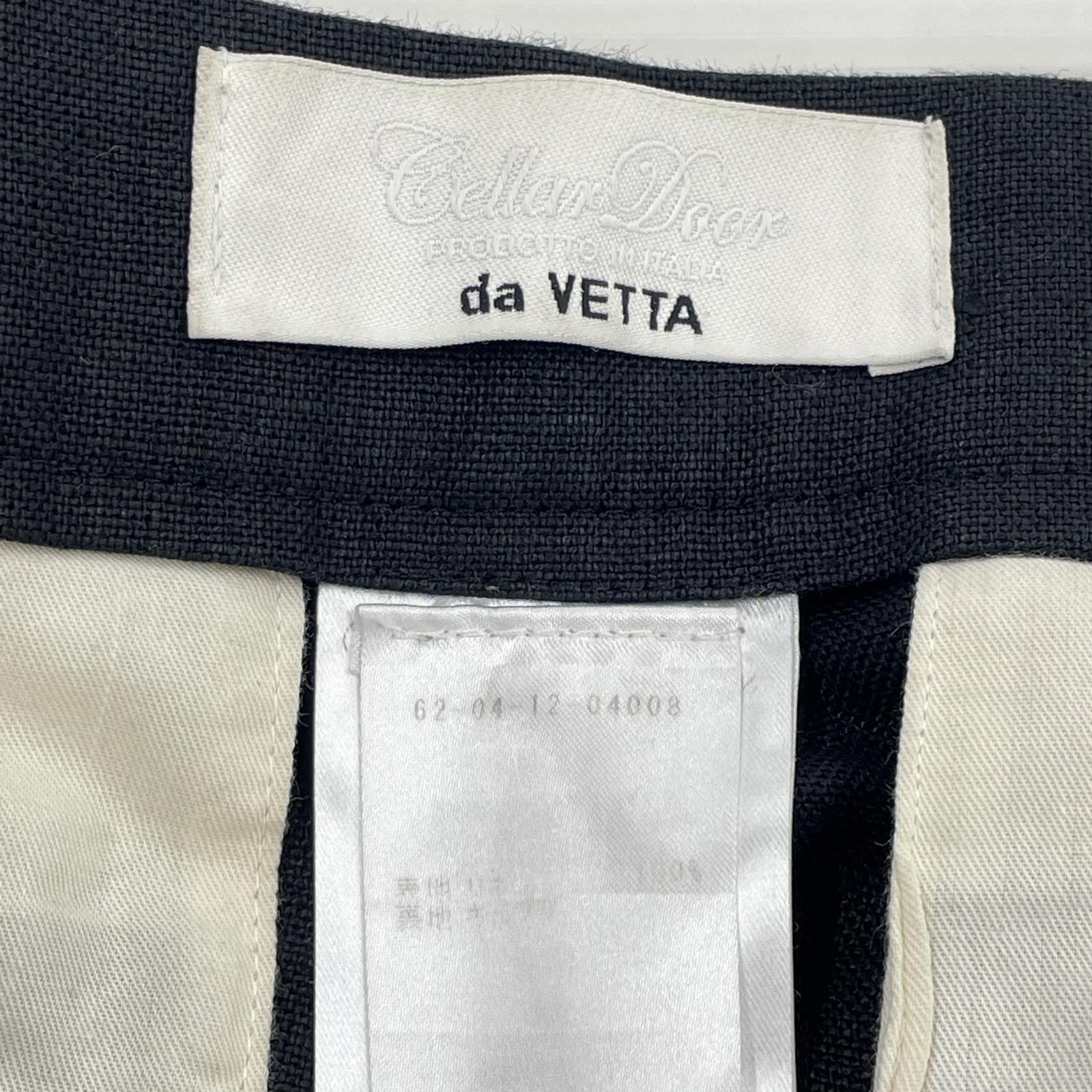 パンツ Cellar Door da VETTA リネンスラックス ブラック 44 ブラック
