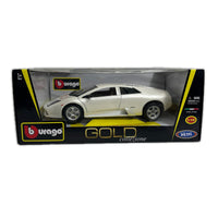 ブラゴ 1/18 ランボルギーニ ムルシエラゴ メタリックホワイト スケールカー