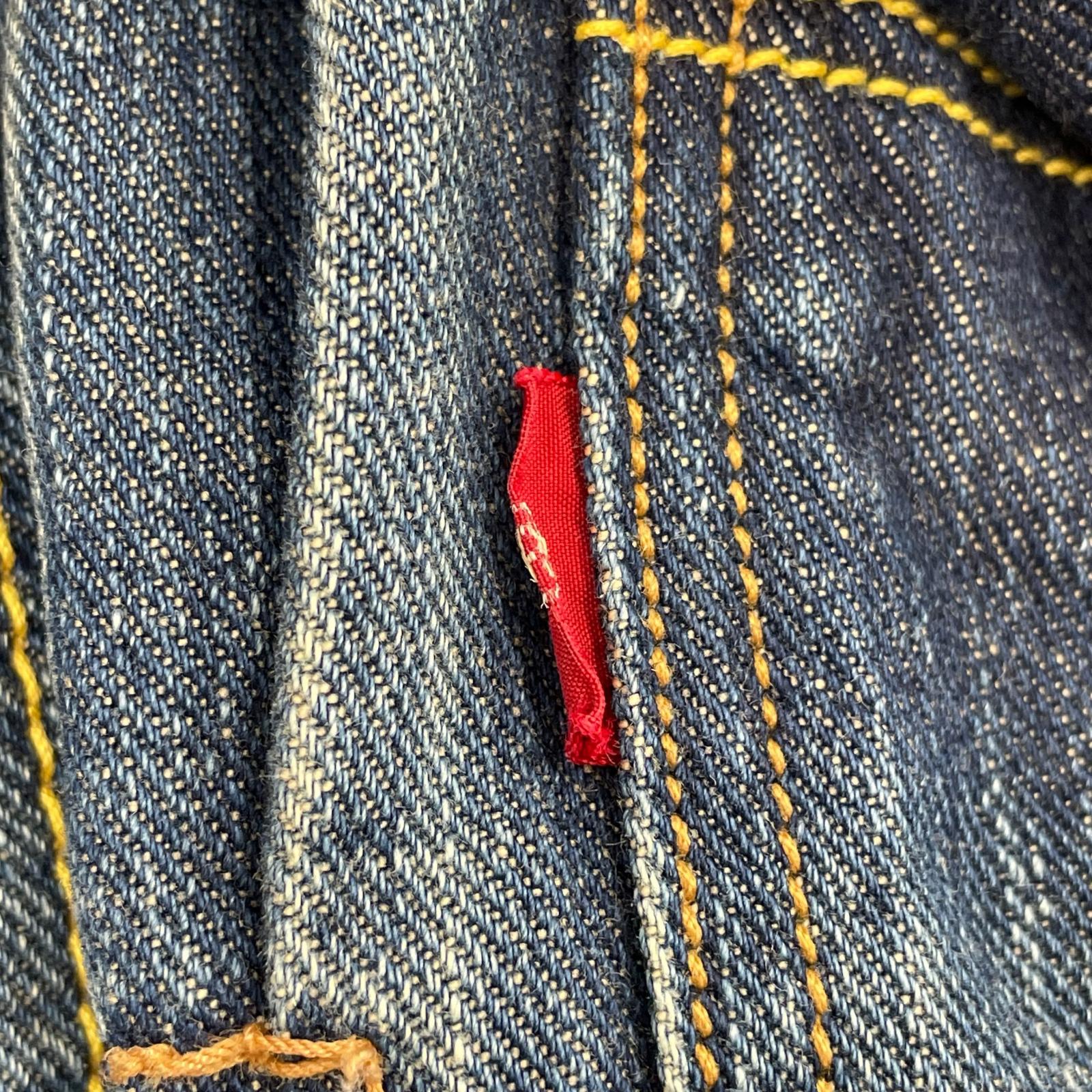 デニムジャケット Levi's RED デニムジャケット M ブルー