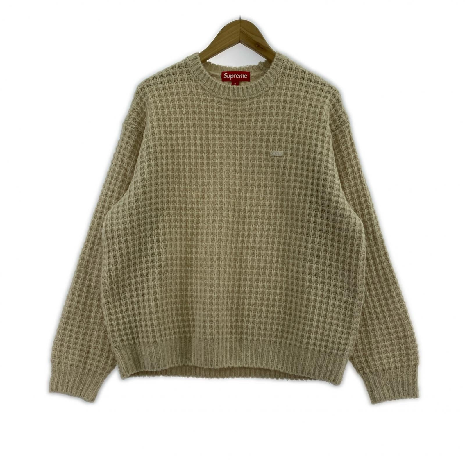 ニット SMALL BOX WAFFLE SWEATER M M