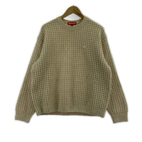 ニット SMALL BOX WAFFLE SWEATER M M
