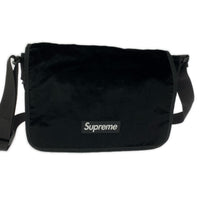 ショルダーバッグ VELVET MESSWENGER BAG BLACK ブラック