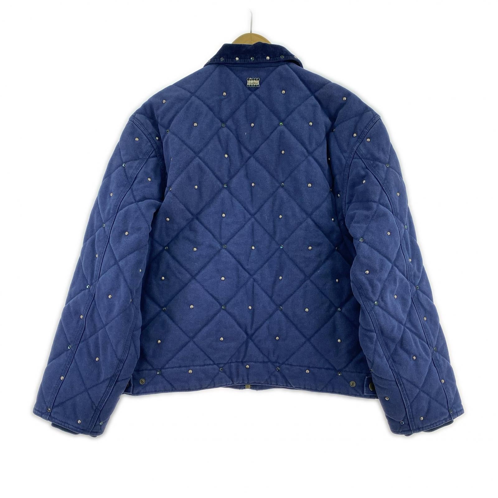 ジャケット b.b. Simon Quilted Work Jacket Navy S ネイビー