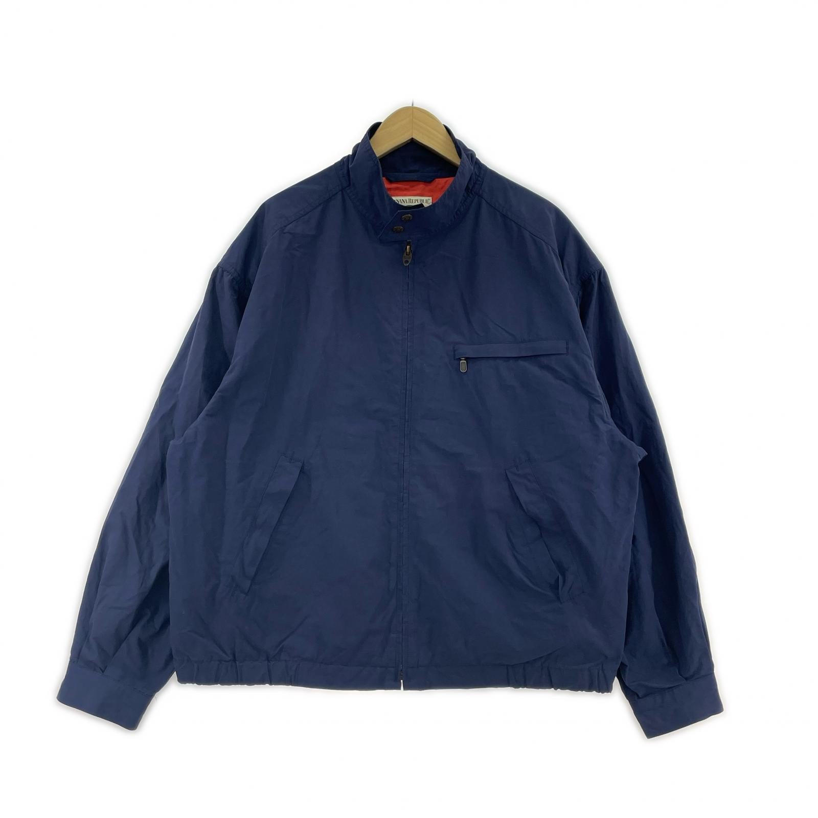 ジャケット Banana Republic 地球タグ 80-90s M ネイビー