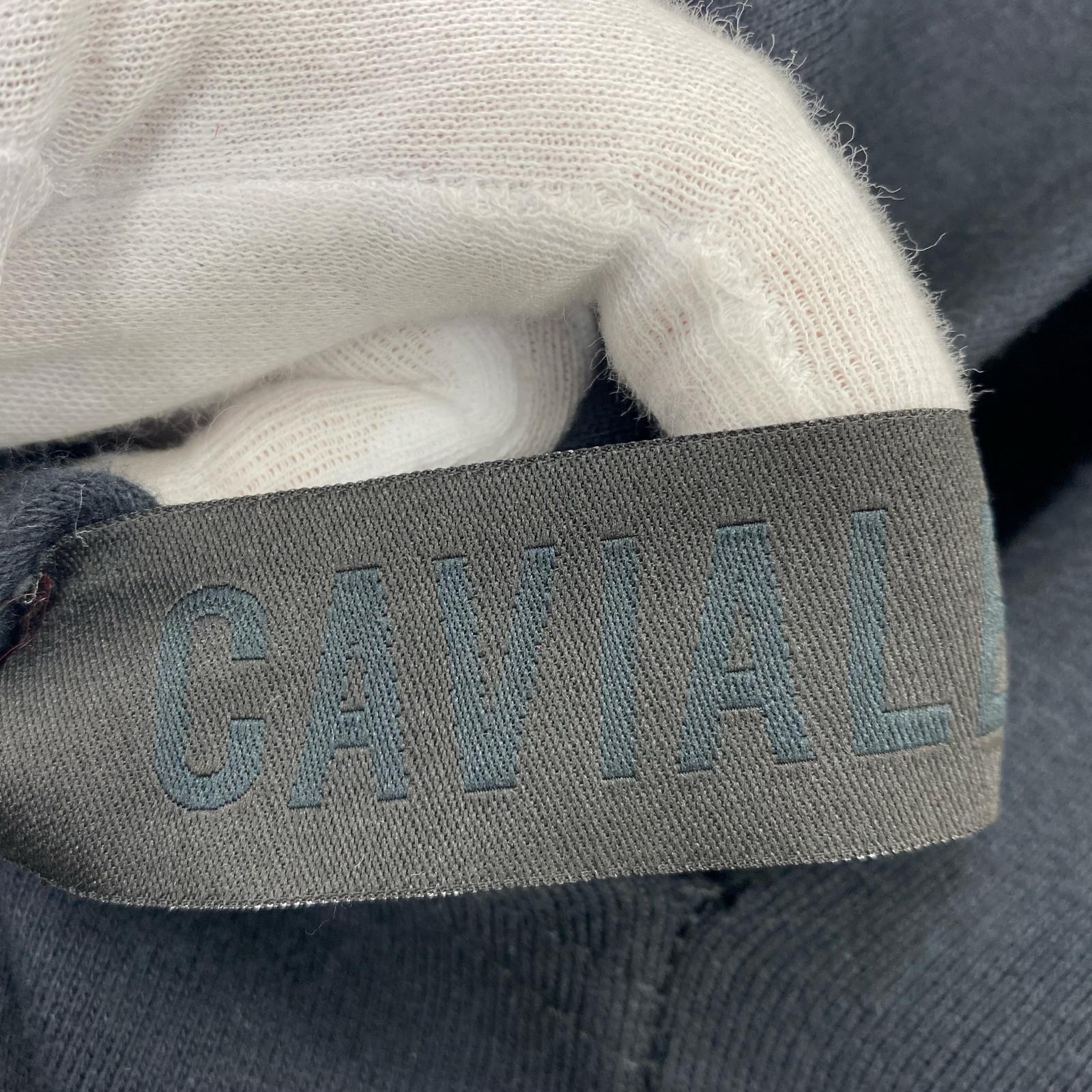 パーカー CAVIALE エコファーフーディ L ブラック