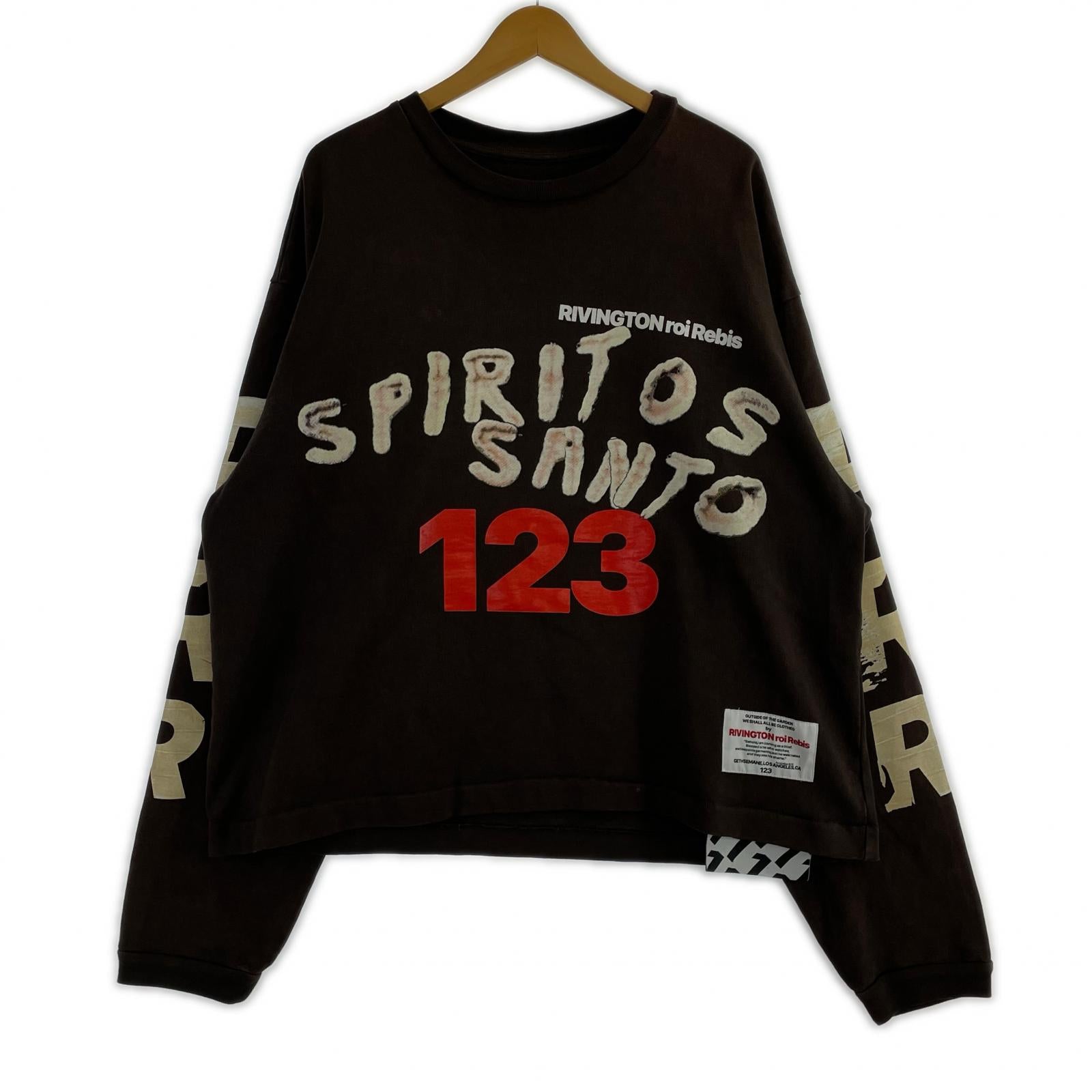 長袖Ｔシャツ RRR123 L/S TEE S ブラウン