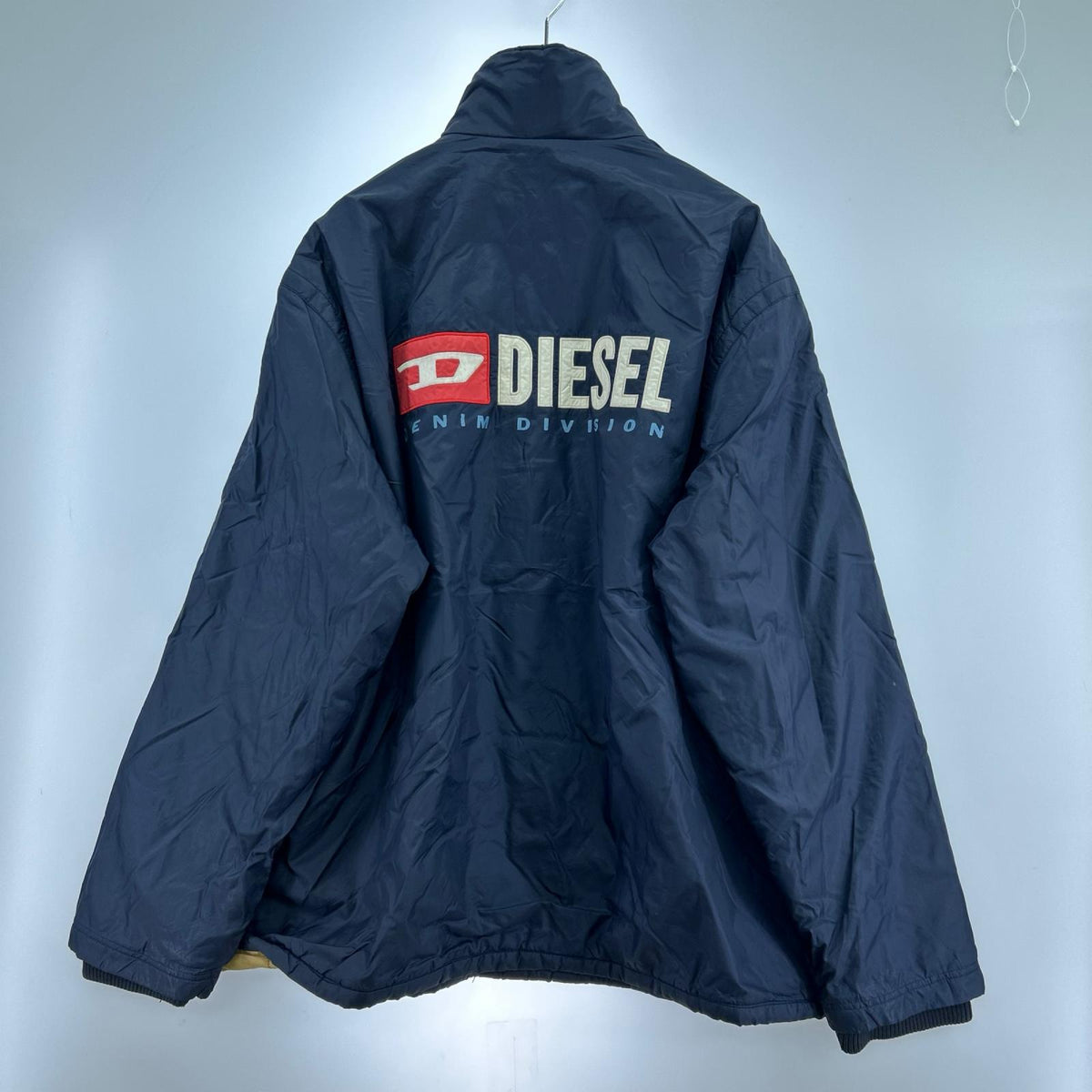 ジャケット 00s パンドラ期 バックロゴ 中綿ジャケット(XXL) ネイビー ネイビー