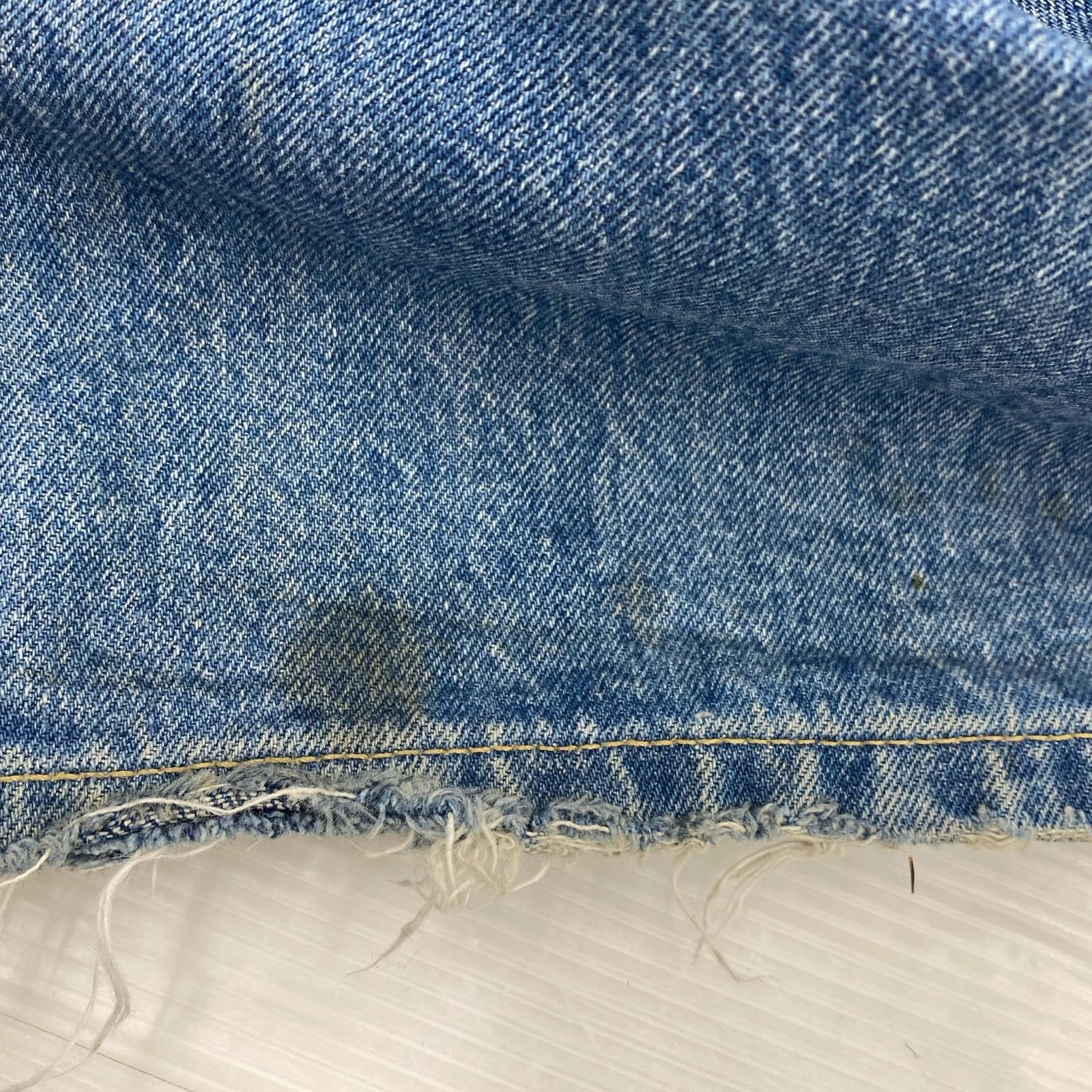 デニムパンツ Fax Copy Express Wide Leg Denim M ブルー