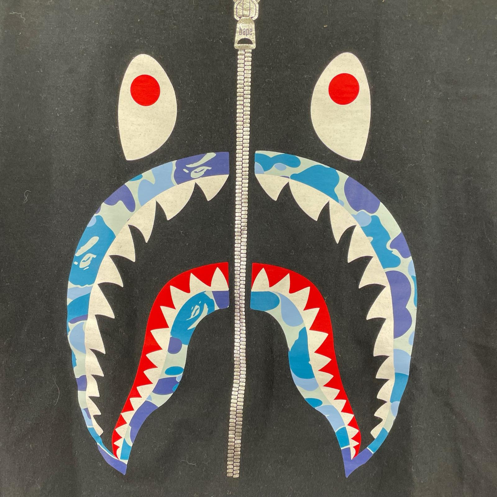 半袖Ｔシャツ 1ST CAMO SHARK TEE BLK M M ブラック