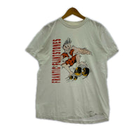 半袖Ｔシャツ 90s FRANTIC FLINTSTONES　サイコビリー バンドT ホワイト