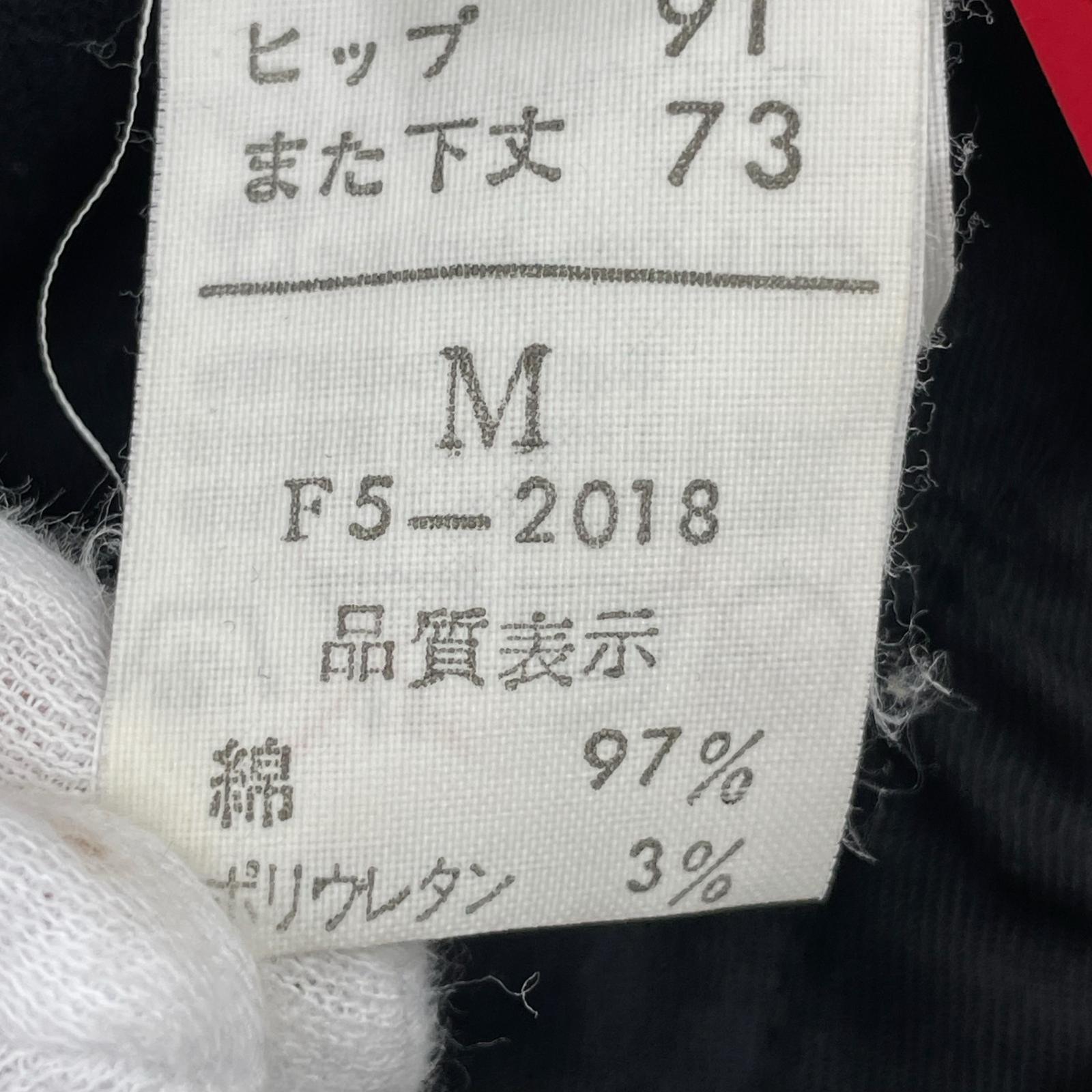 パンツ コットンパンツ スタッズ f5-2018 M ブラック