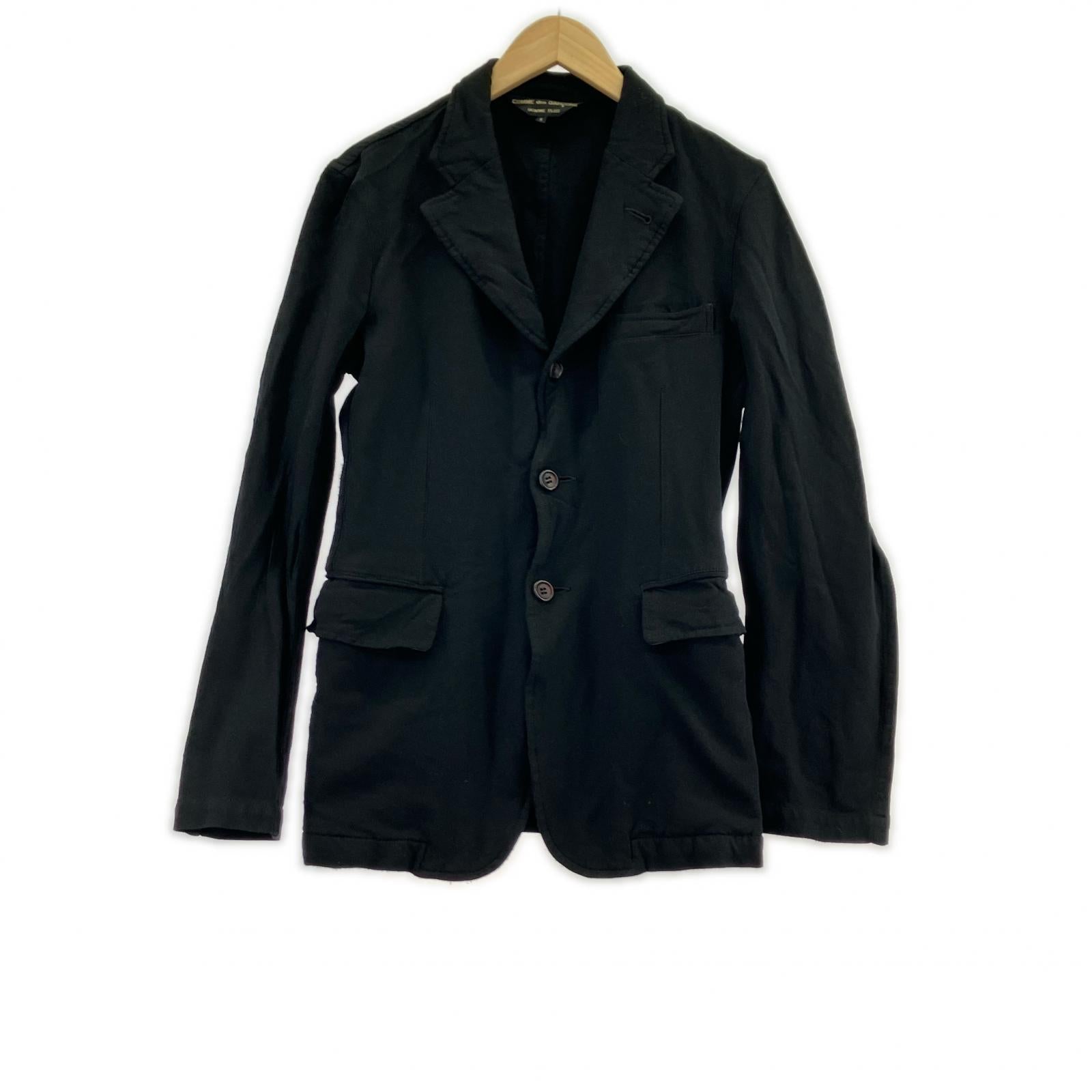 テーラードジャケット HOMME PLUS 黒 S PO-J029 S ブラック
