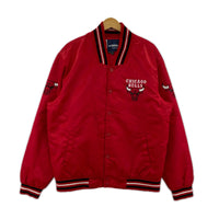 ジャケット JH Design NBA CHICAGO BULLS ポリスタジャン-M M