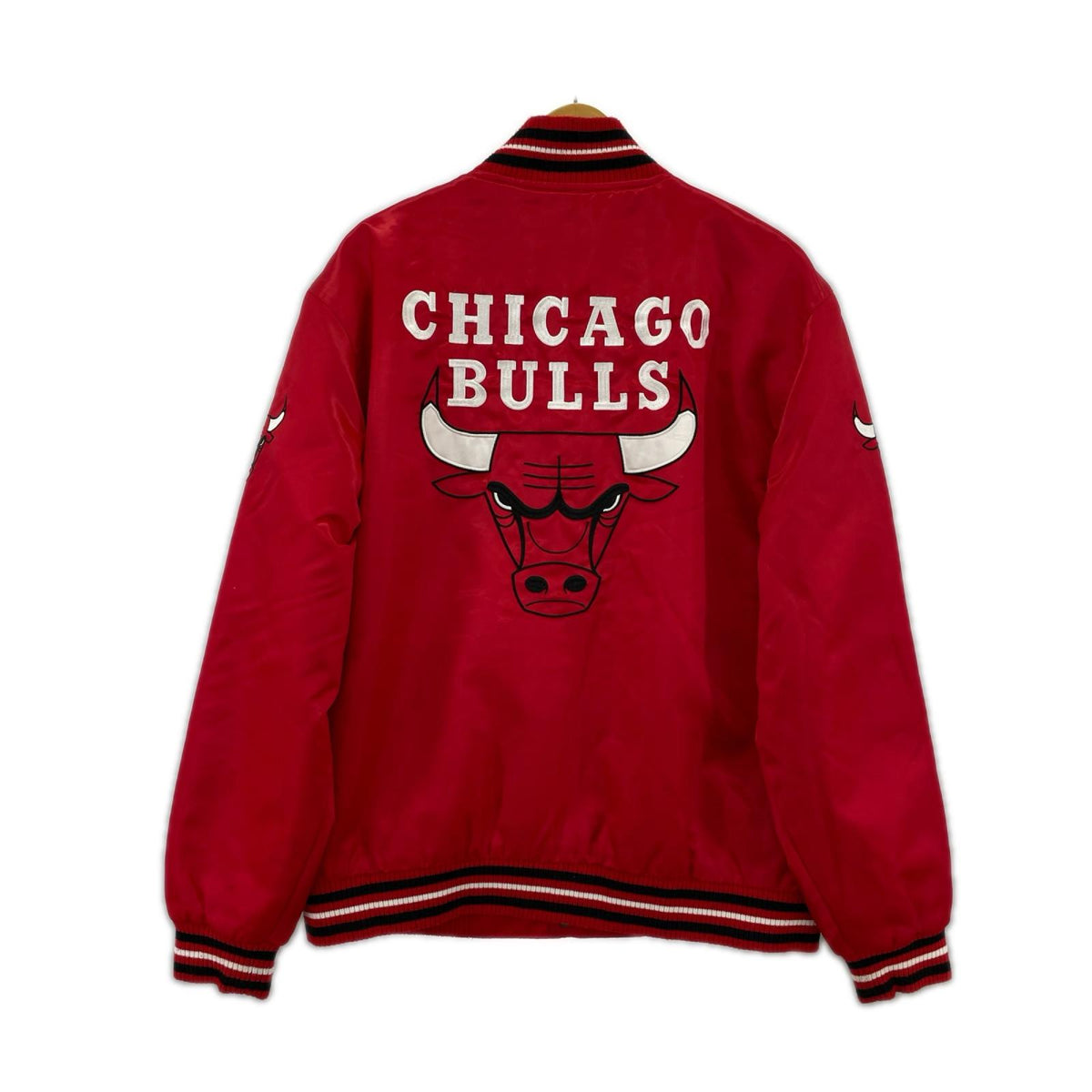ジャケット JH Design NBA CHICAGO BULLS ポリスタジャン-M M
