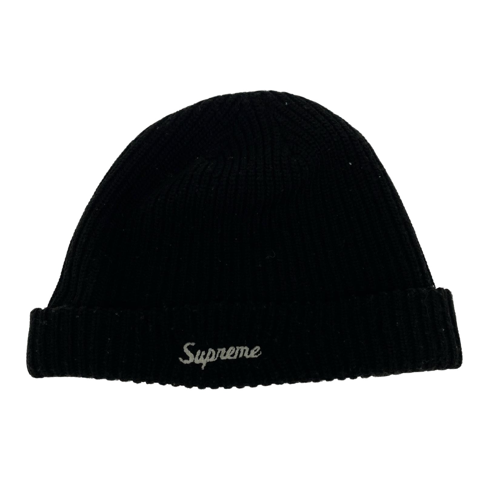 ニットキャップ LOOSE GAUZE BEANIE ブラック