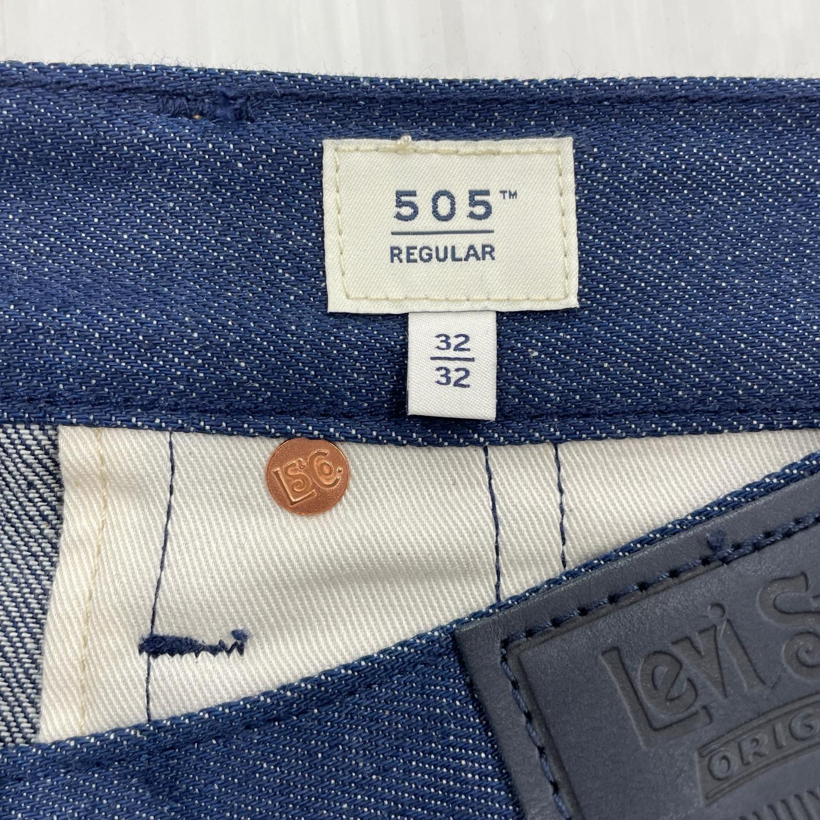 デニムパンツ Levi's BLUETAB TYPEIⅢ Regular Fit Jeans W33 ブラック