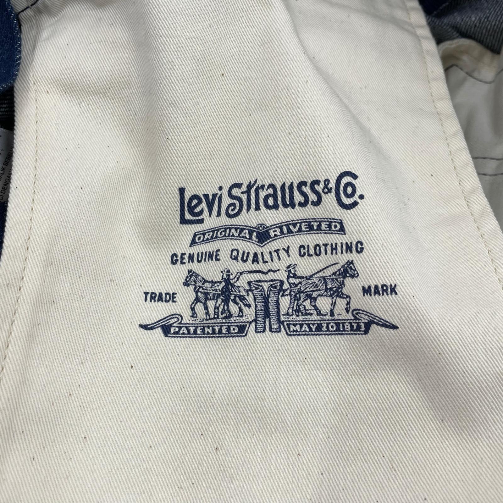 デニムパンツ Levi's BLUETAB TYPEIⅢ Regular Fit Jeans W33 ブラック