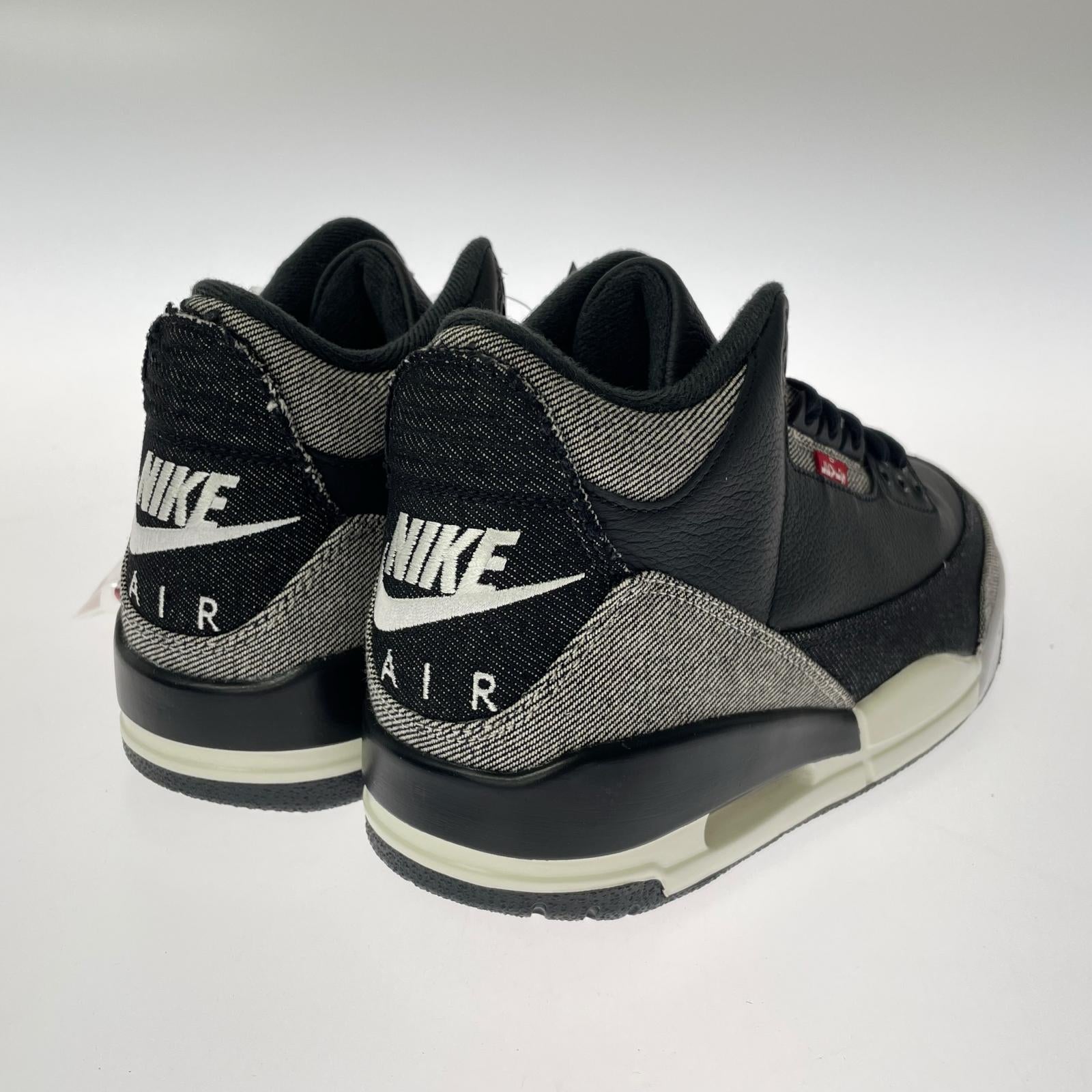 スニーカー AIR JORDAN 3 RTR LSC BLK SP LEVIS 27cm 27cm (US9 UK8 1/2 EU44) ブラック
