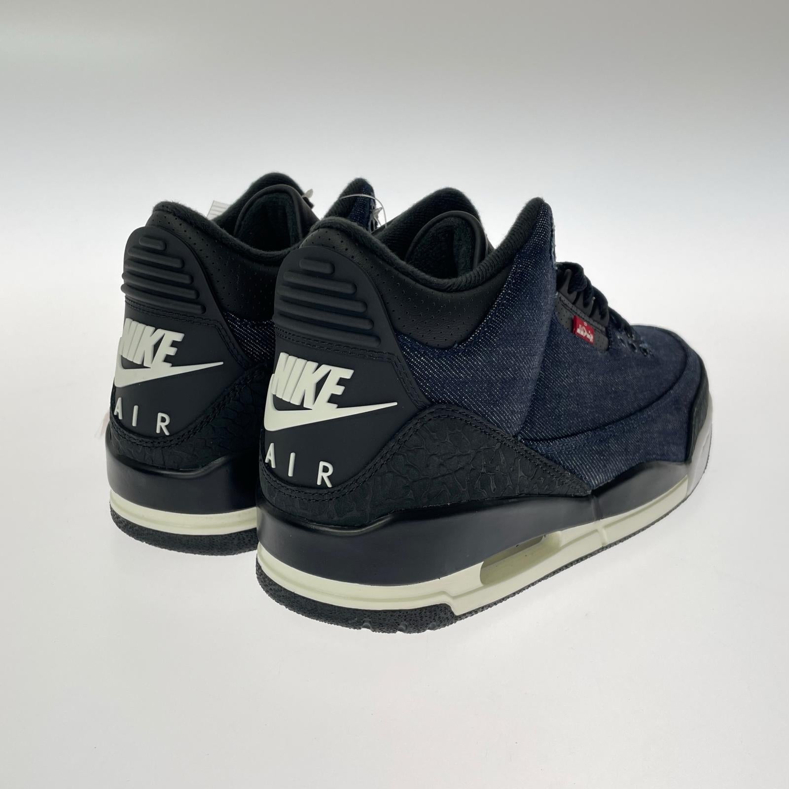 スニーカー AIR JORDAN 3 RTR LSC INDIGO SP LEVIS 27 27cm (US9 UK8 1/2 EU44) ブルー