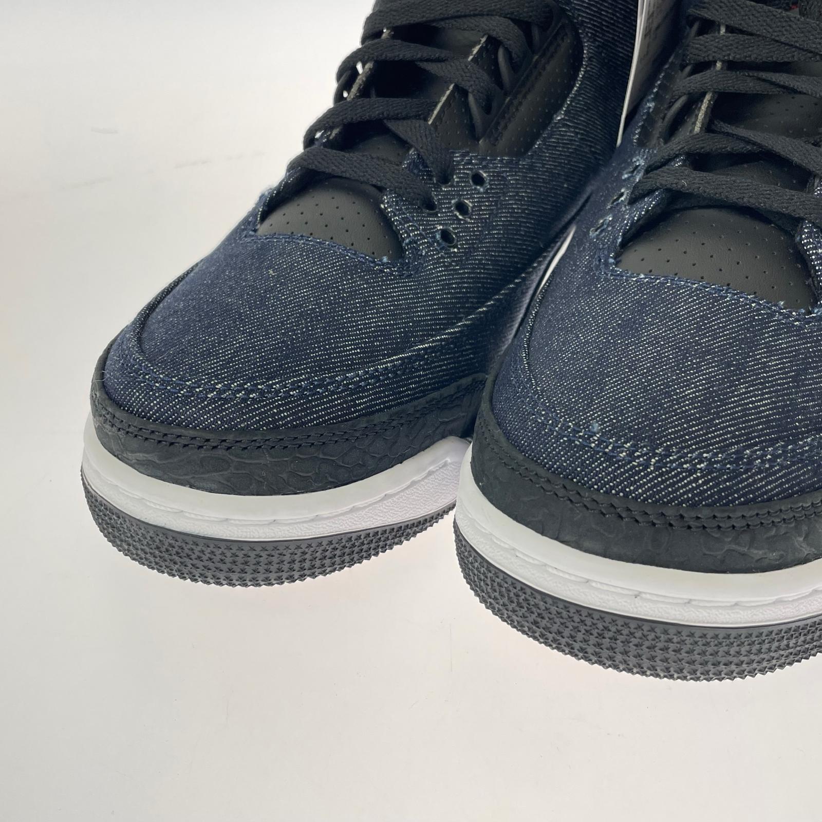 スニーカー AIR JORDAN 3 RTR LSC INDIGO SP LEVIS 27 27cm (US9 UK8 1/2 EU44) ブルー