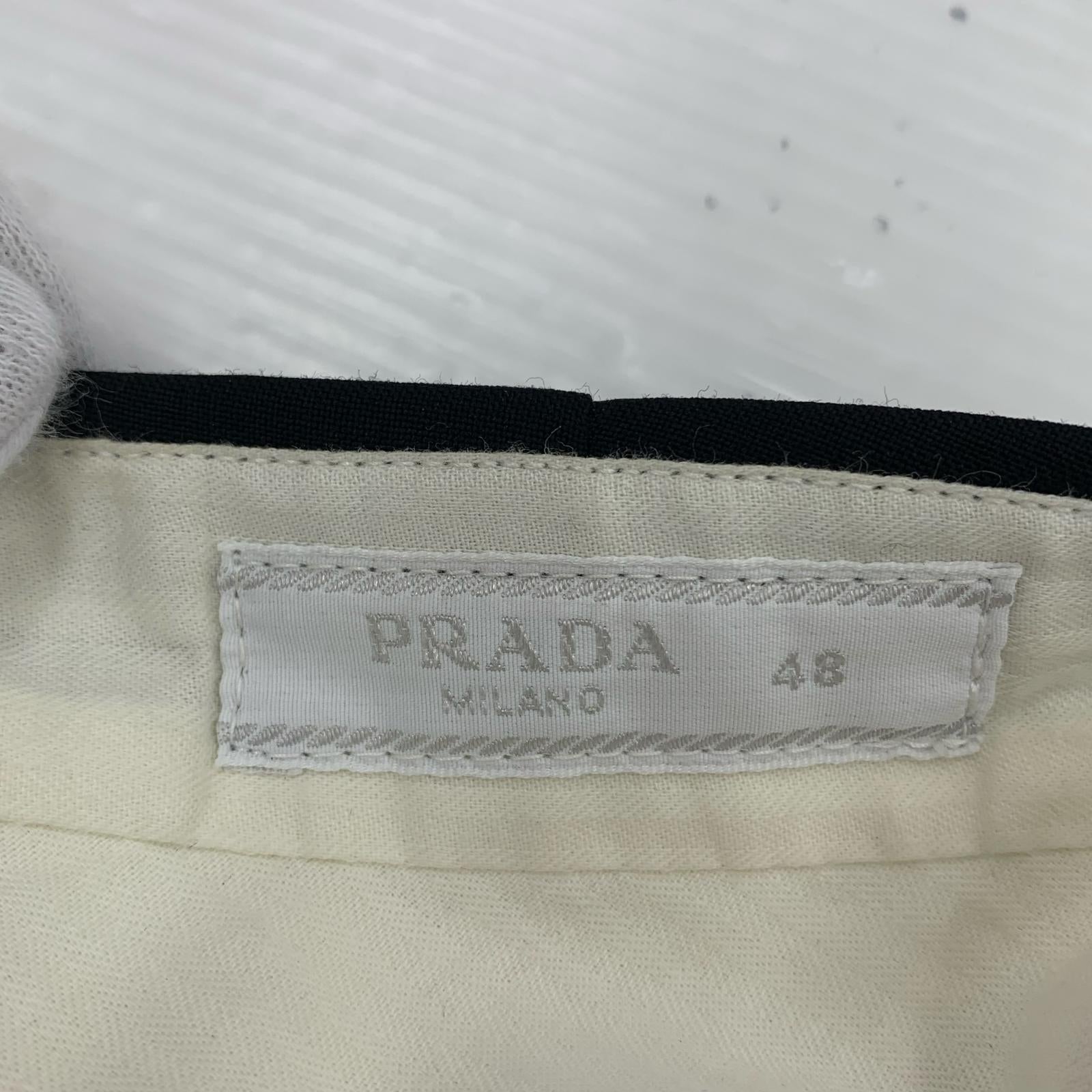 PRADA 12SS テーパードスラックス 48