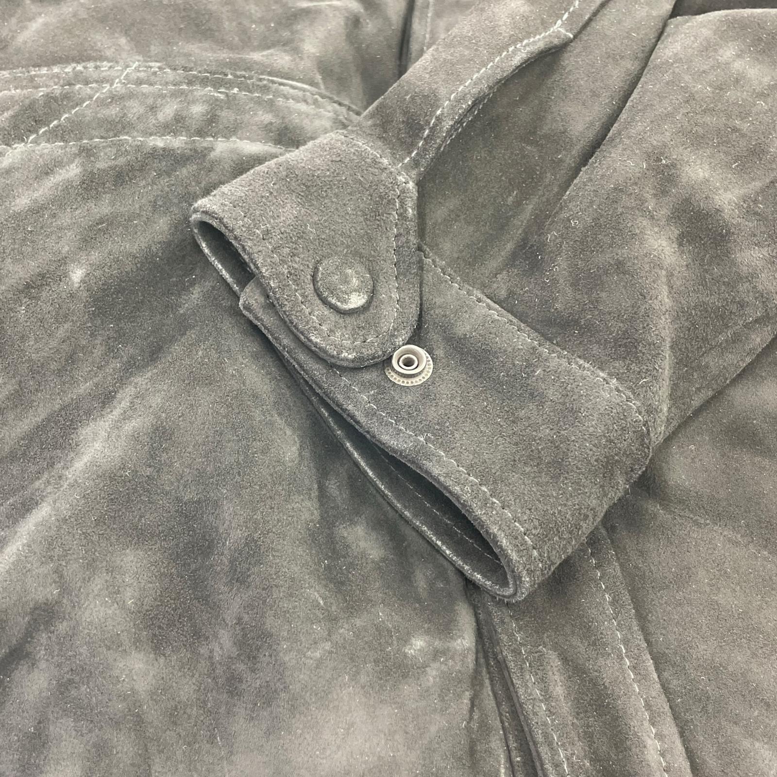 ジャケット CCU 26SS HIKER JACKET スウェードレザー ハイカージャケット 3 ブラック 3 ブラック