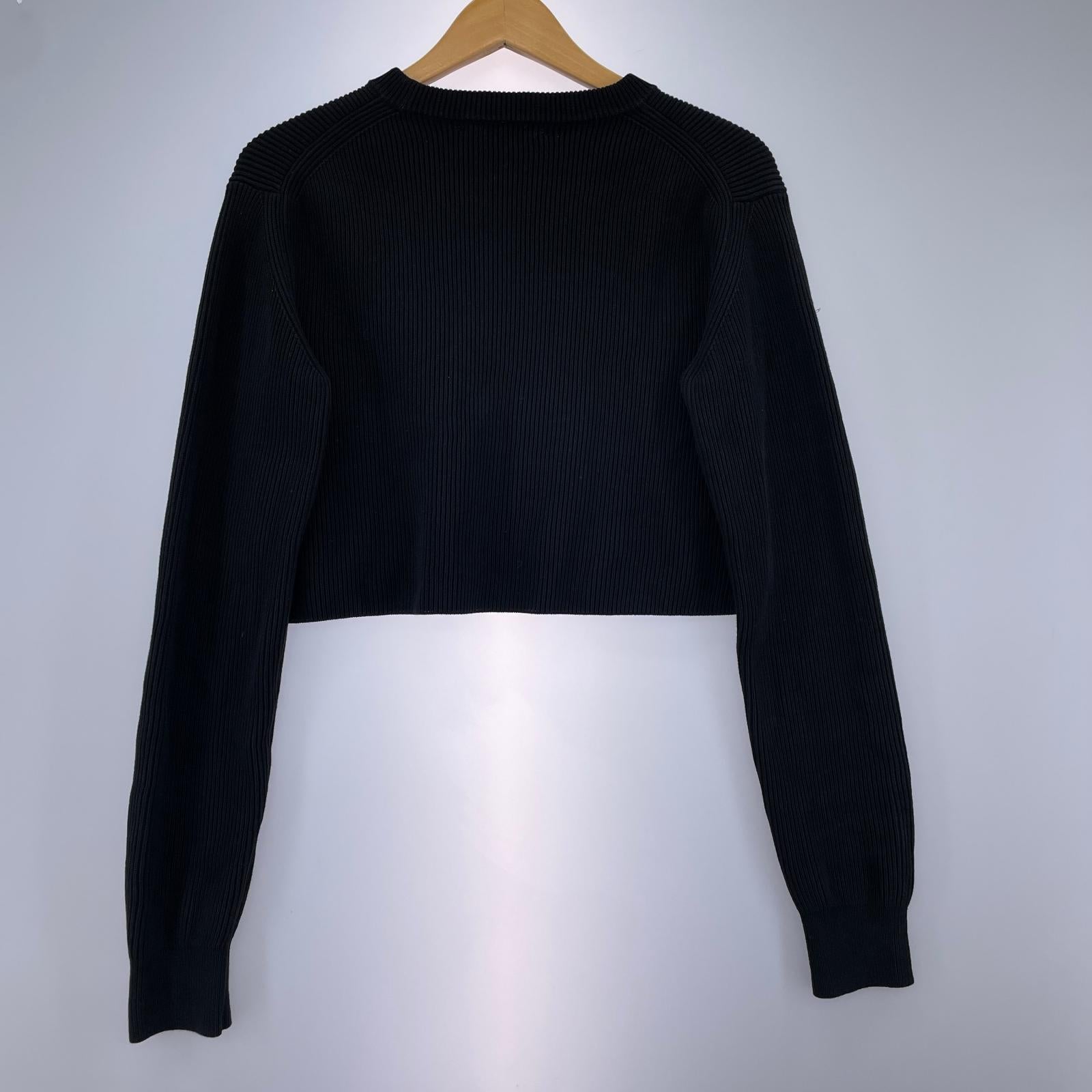 ニット SUPER HARD TWIST RIB KNIT SHORT 1 ブラック