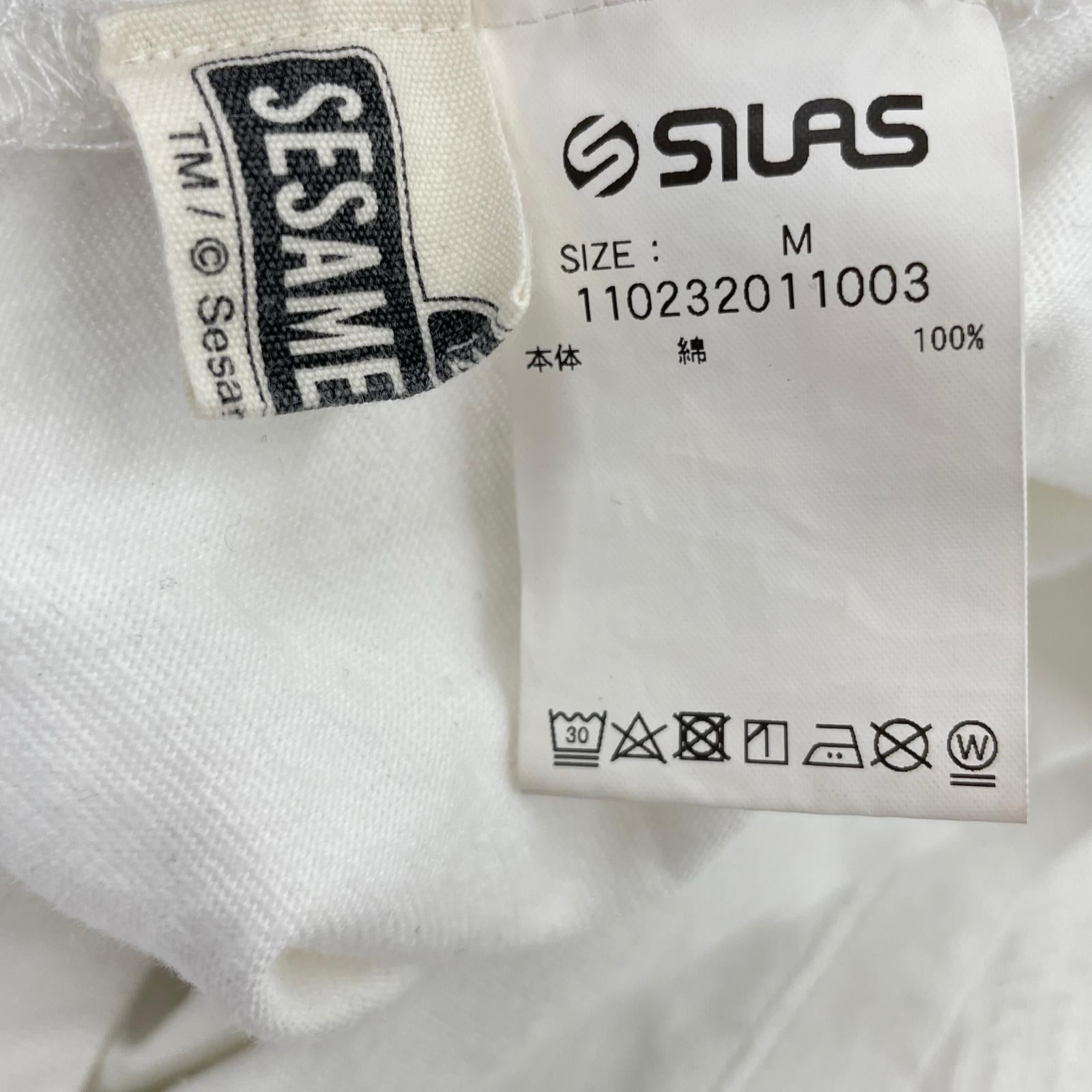半袖Ｔシャツ SESAME STREET S/S Tee 白 M M ホワイト