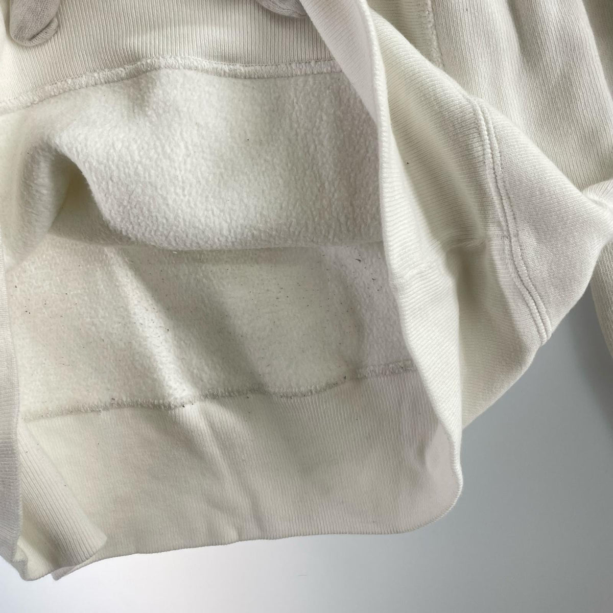 スウェット ×Champion REVERSE WEAVE ｱｰﾁﾛｺﾞｽｳｪｯﾄ 白 L ホワイト