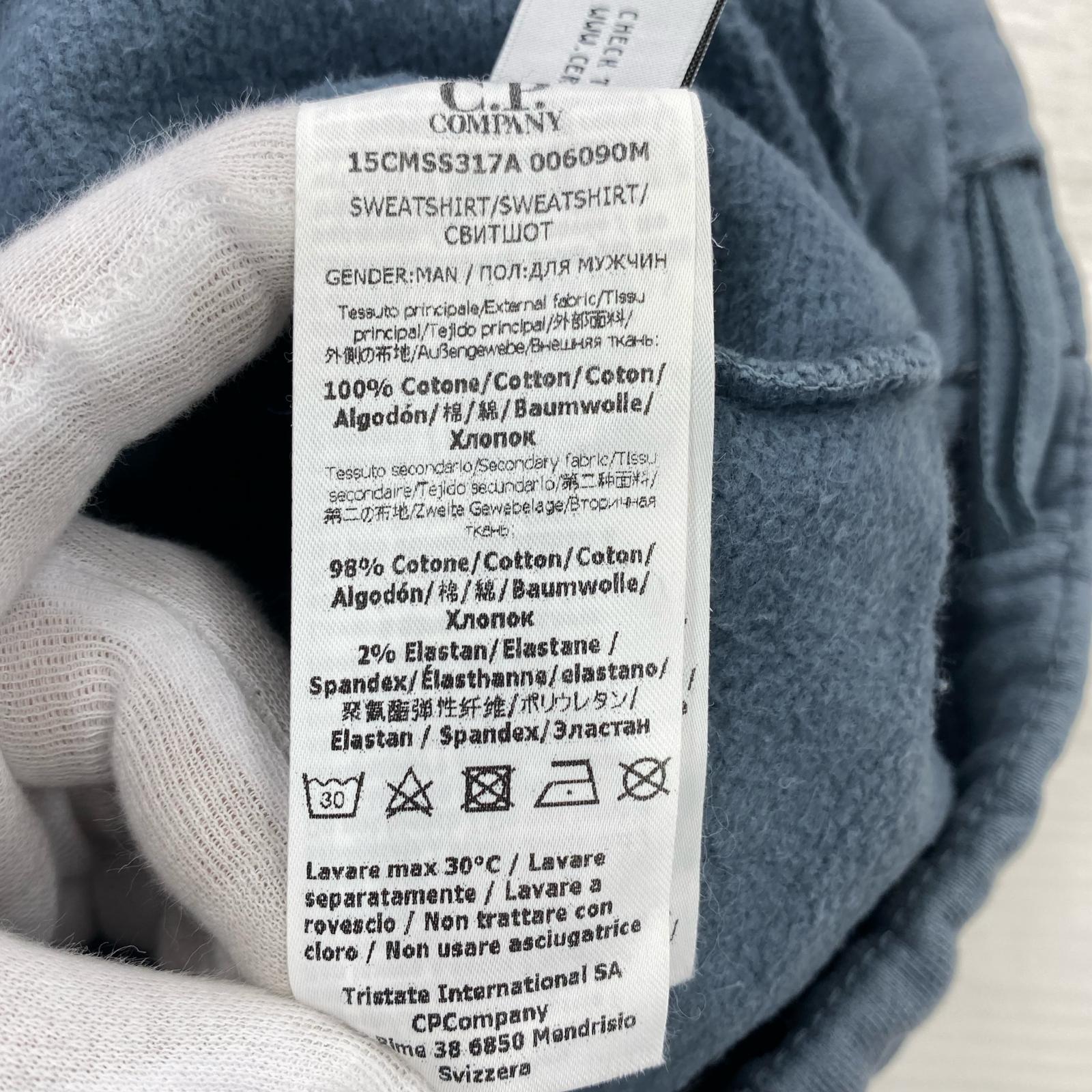 スウェット C.P.Company テックデザインスウェット ブルー ブルー