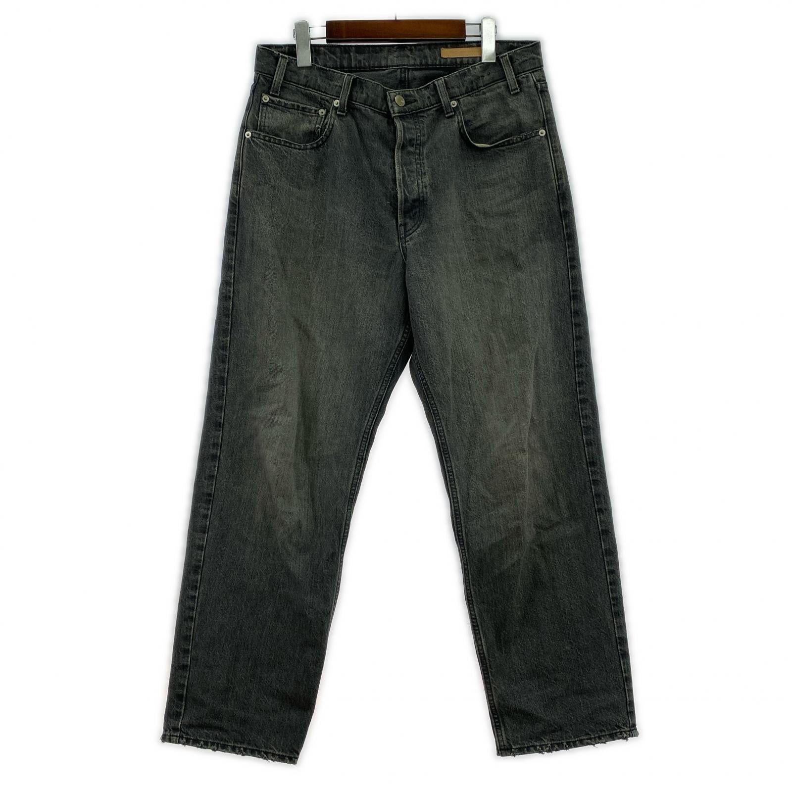 デニムパンツ Ron Herman robert ルーズブラックデニムパンツ ブラック ブラック