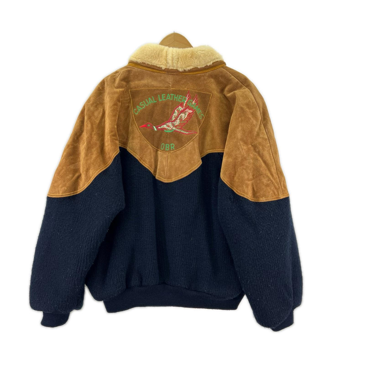 ジャケット CASUAL LEATHER GAMES M ブラウン
