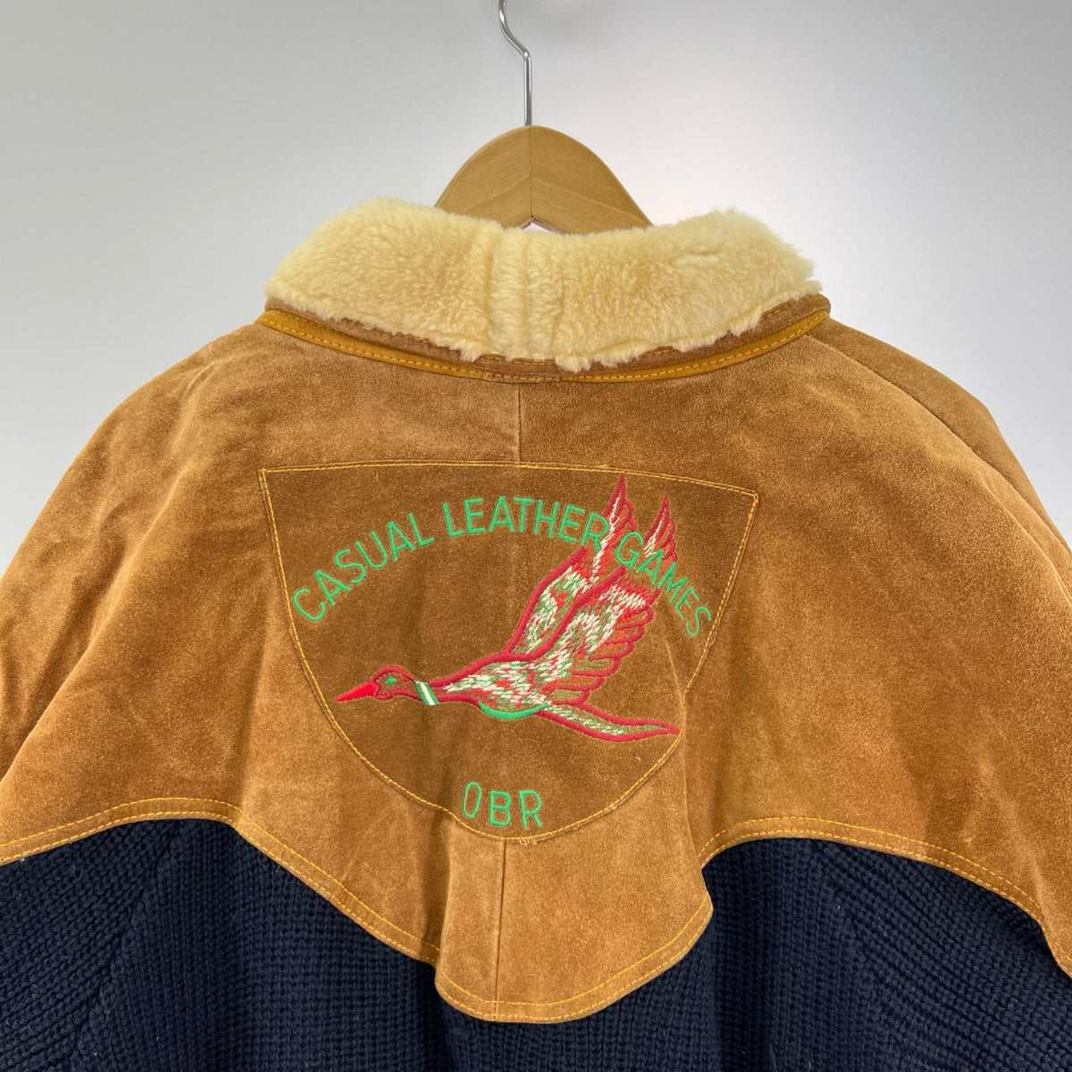 ジャケット CASUAL LEATHER GAMES M ブラウン