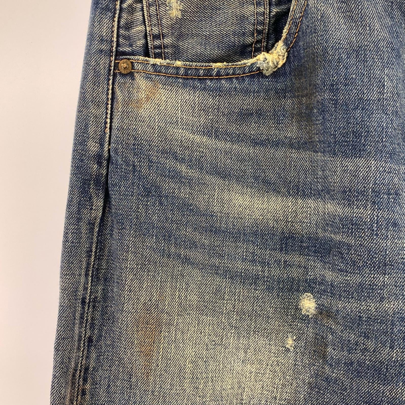 デニムパンツ 501XX 日本製 W36L34 36 ネイビー