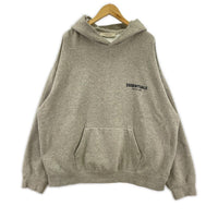 パーカー ESSENTIALS FEAR OF GOD フェルトロゴスウェットプルオーバーパーカー グレー (XL) グレー