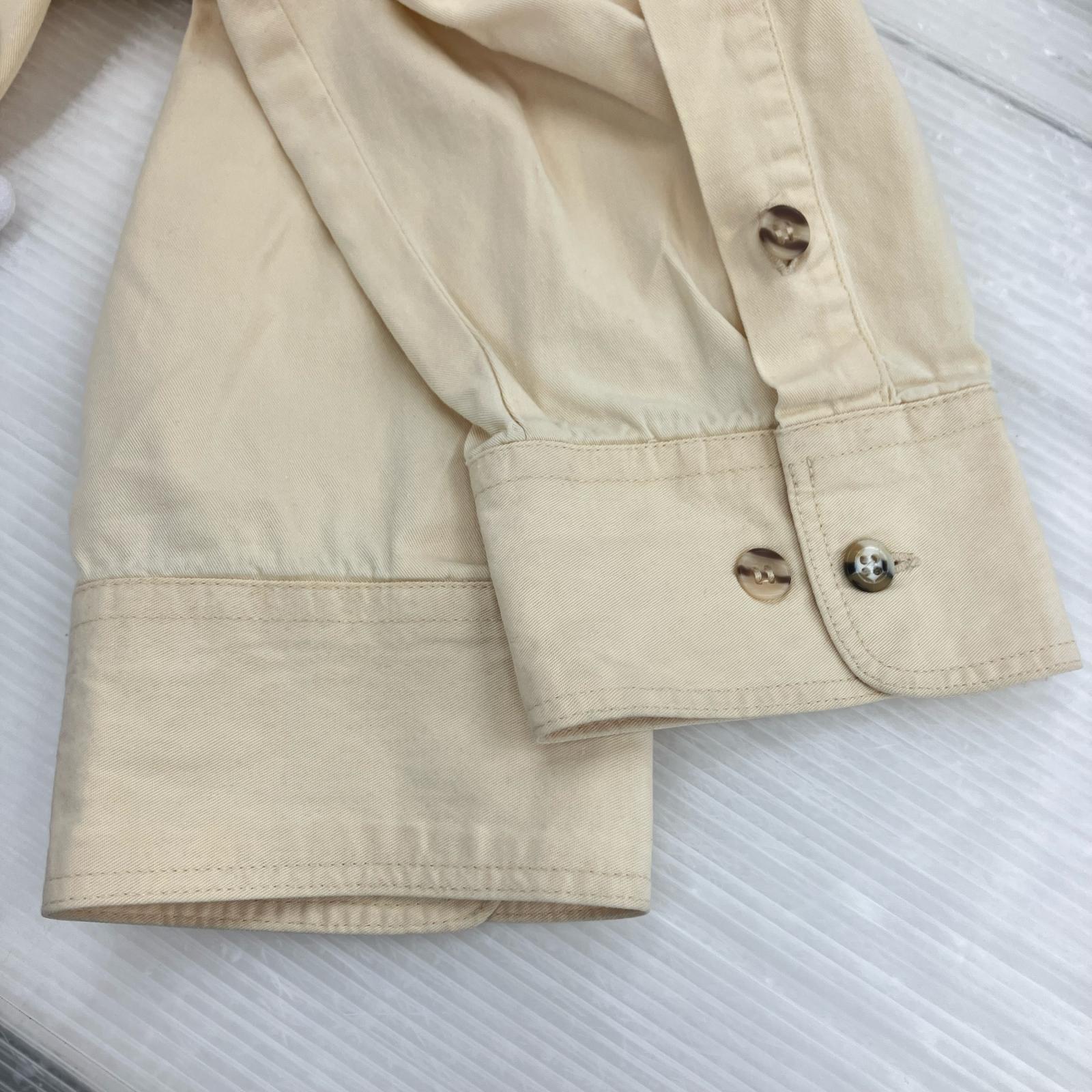 長袖シャツ ORVIS フィッシングシャツ アイボリー (M) M