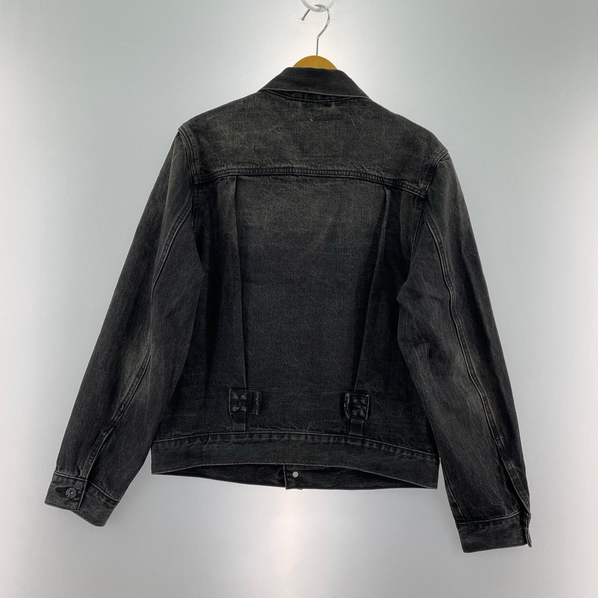 デニムジャケット × EDIFICE別注 30th Type1 Trucker Jacket ブラック