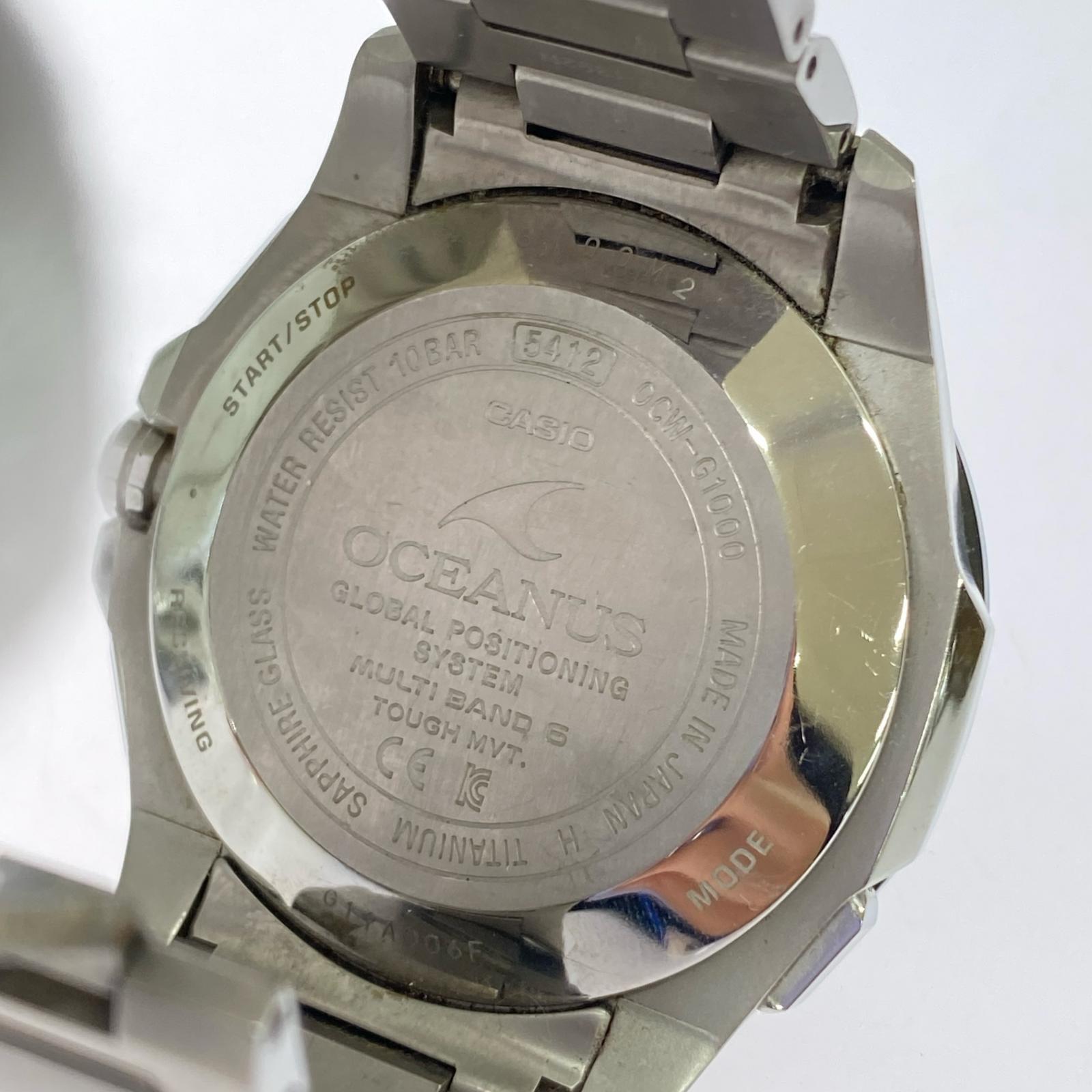 腕時計 OCEANUS/タフソーラー/OCW-G1000DB-1AJF