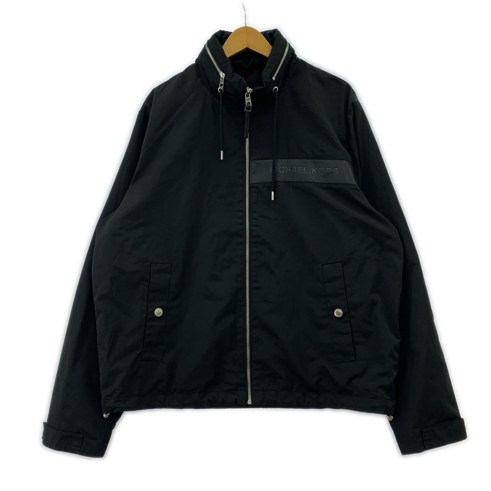 ジャケット MICHAEL KORS ウィンドブレーカー ジャケット L ブラック