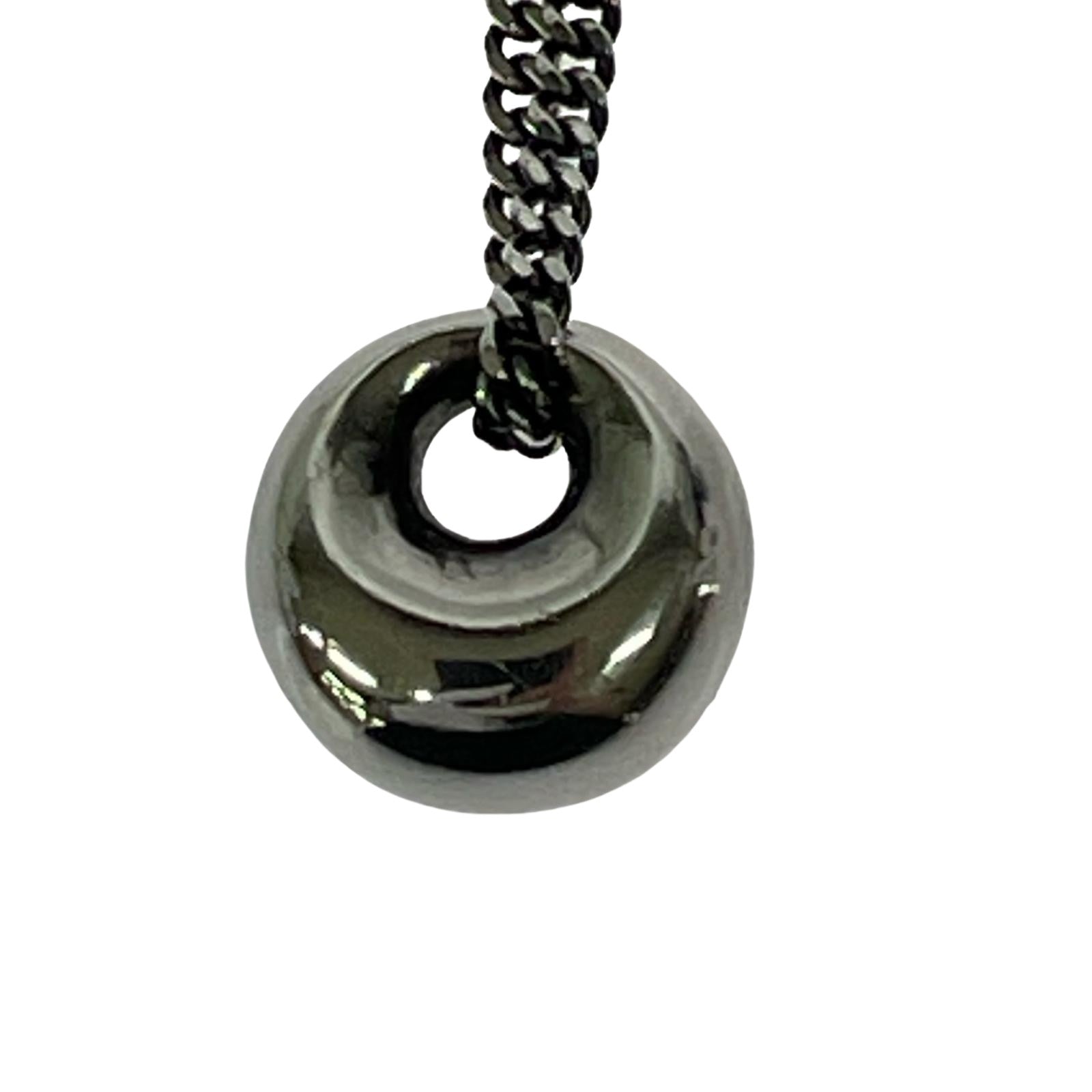 ネックレス METAL MOON SV Large(40cm) シルバー