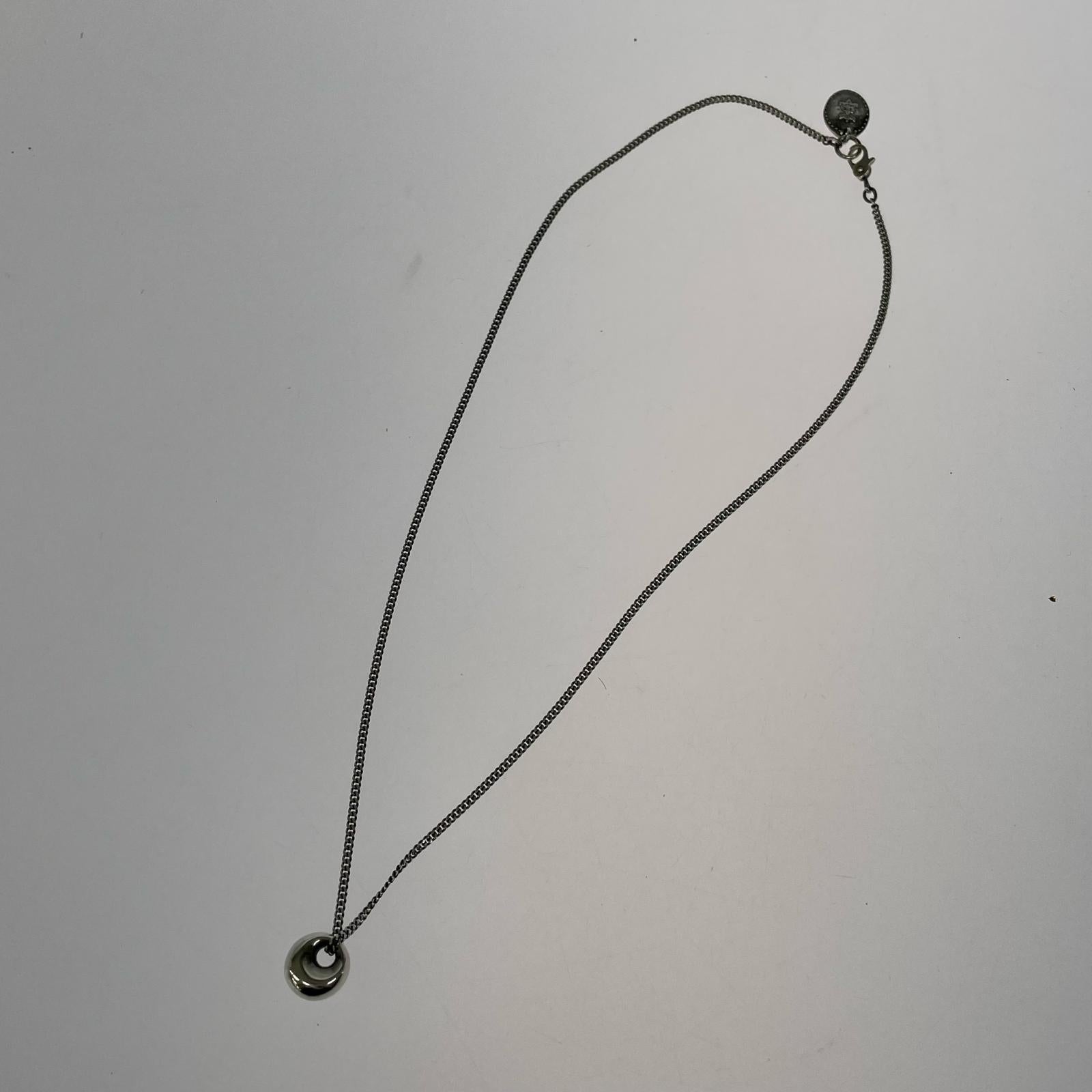 ネックレス METAL MOON SV Large(40cm) シルバー