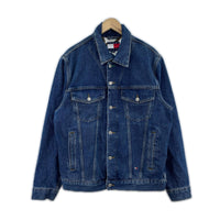 デニムジャケット バックロゴ デニムジャケット M M ネイビー