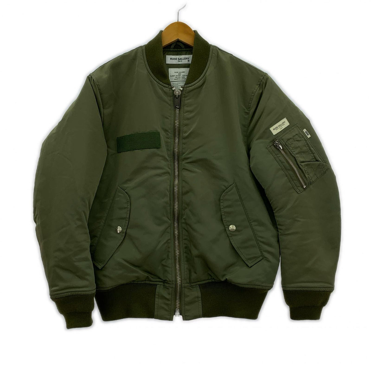 ジャケット 21AW MA-1 カーキ 3