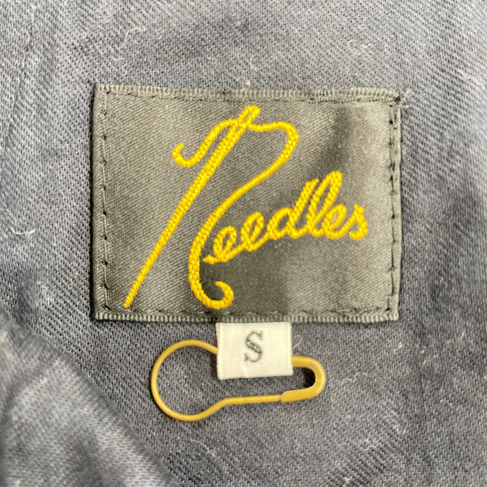 パンツ Needles スラックス IN041 紺 (S) S