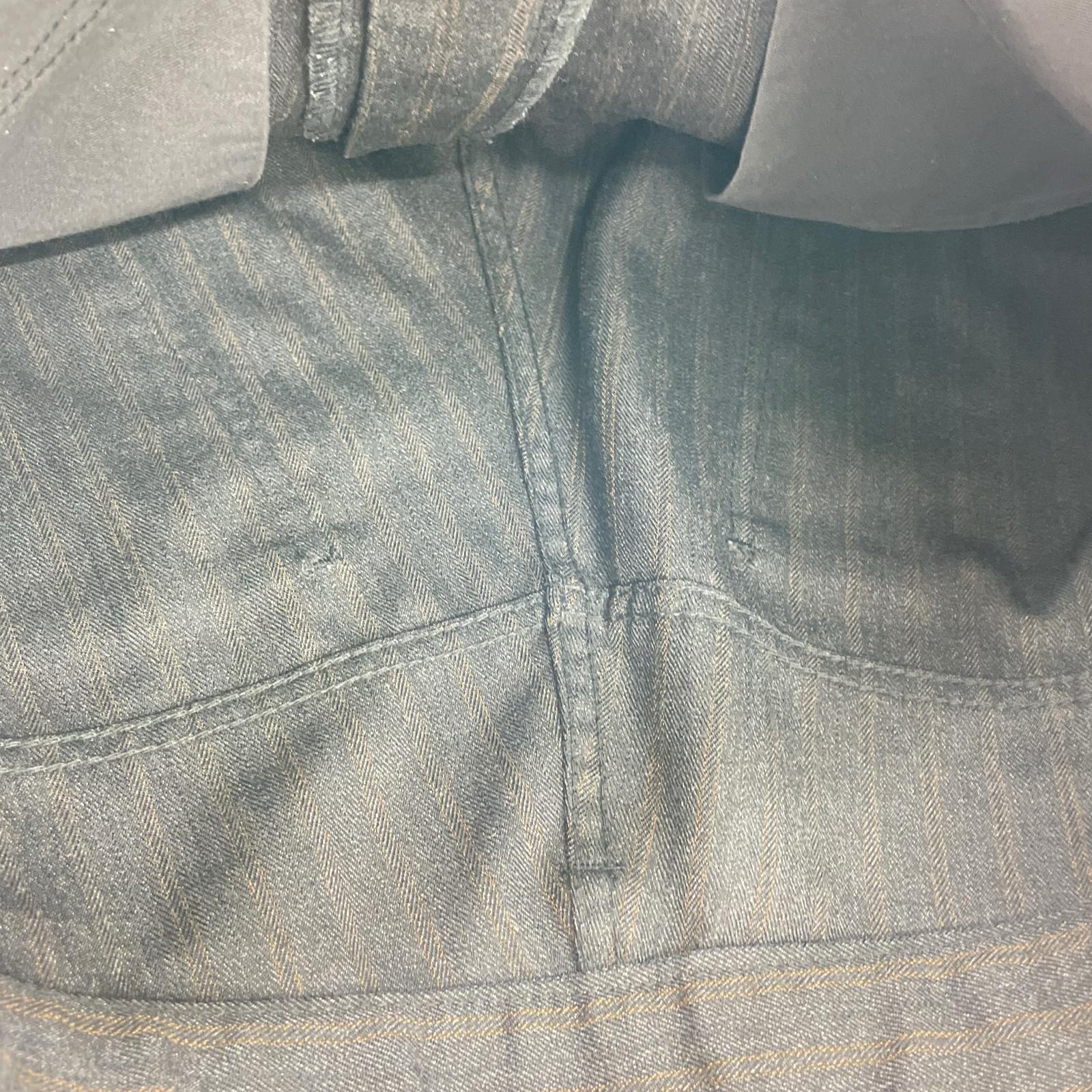 パンツ COMME des GARCONS HOMME ストライプスラックス HN-P027 (L) L