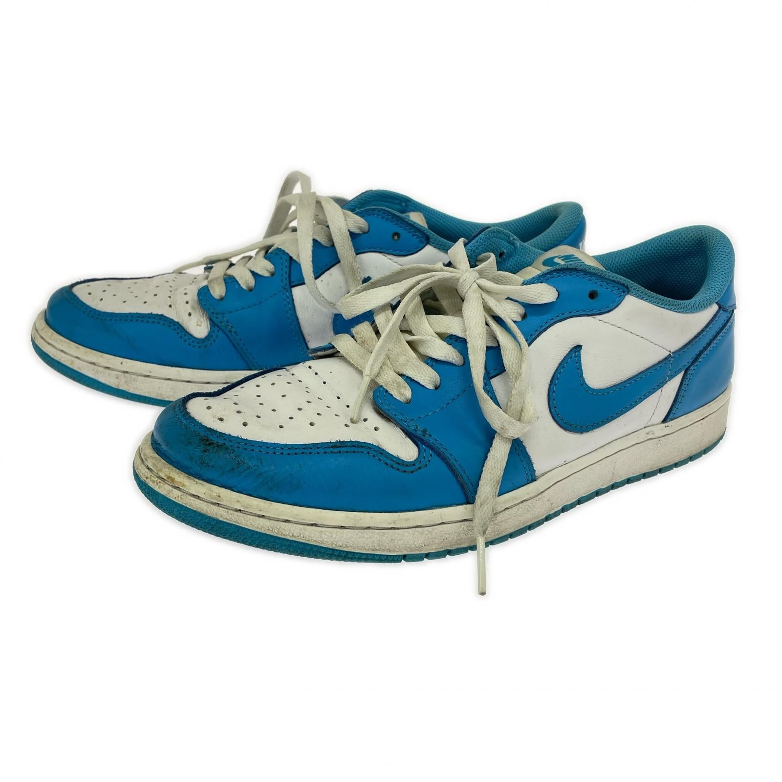 スニーカー AIR JORDAN 1 LOW QS UNC CJ7891-401 (27.0) 27cm (US9 UK8 1/2 EU44)